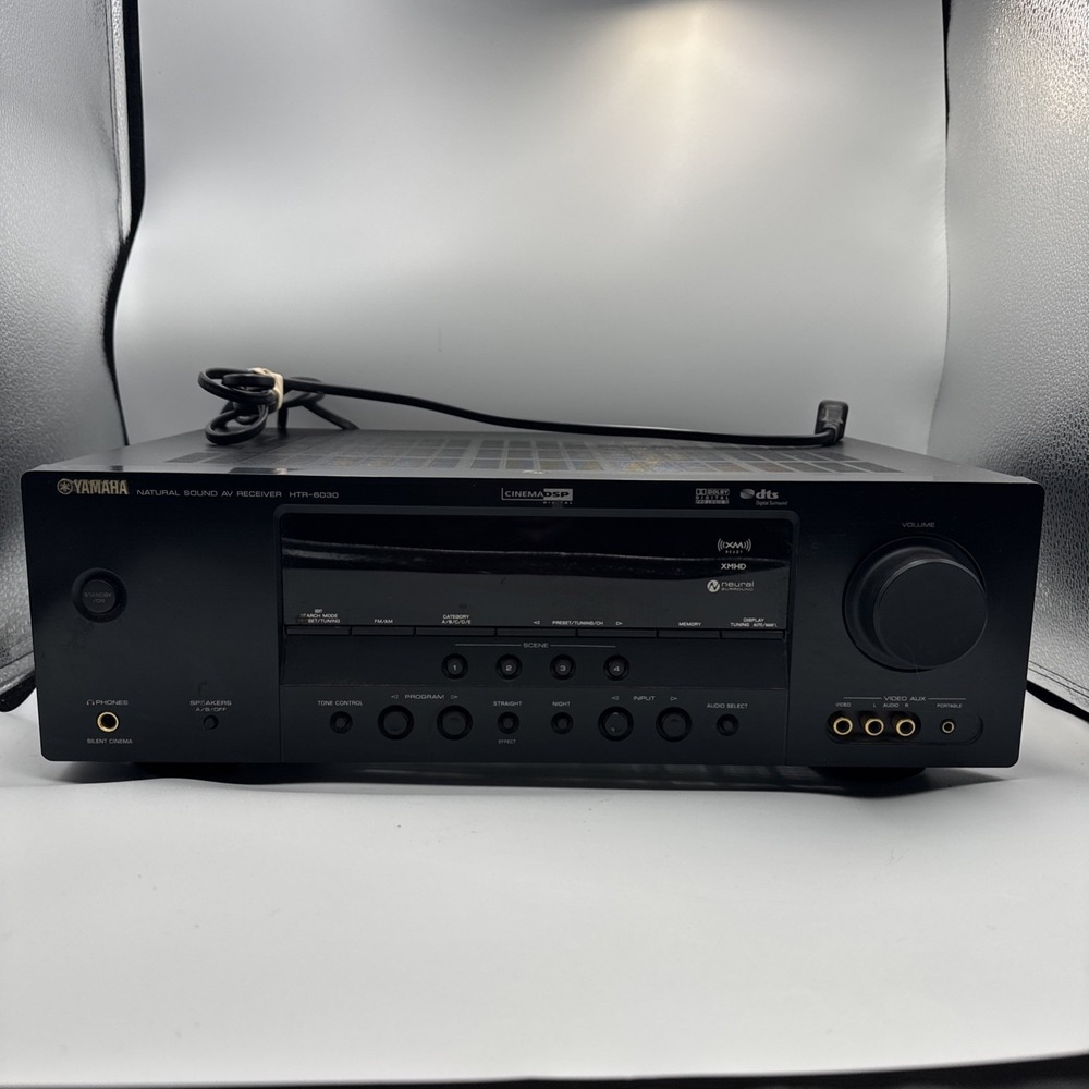 Yamaha HTR 6030 Natural Sound AV Receiver DTH Digital Surround 500 Watt Black